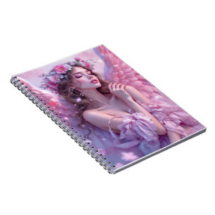 Blush of Heaven: The Angel of Petal Skies Notebook