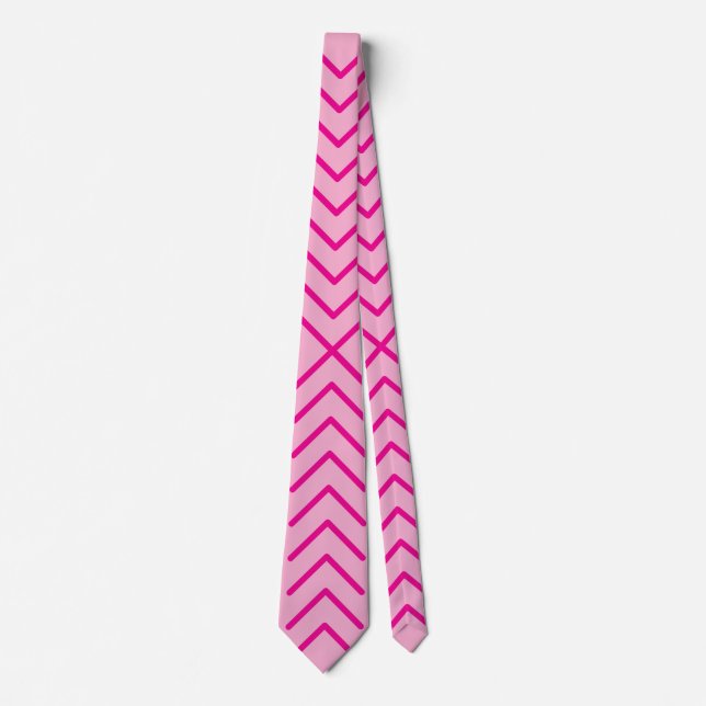 "Blush of Love: Elegant Pink Gift Design" Tie (Front)