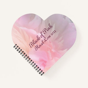 Blush of Pink Floral Love 2023 Notebookn Notebook