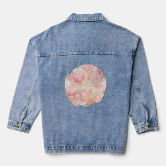 Blush of You Denim Jacket