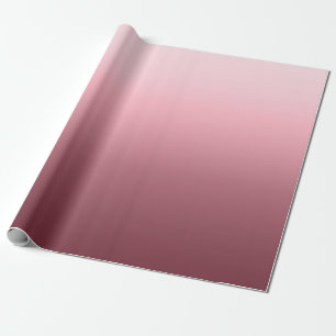 Blush Ombre Wrapping Paper