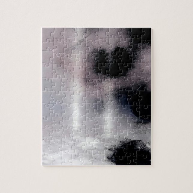 Blush Orbit Abstract Jigsaw Puzzle (Vertical)