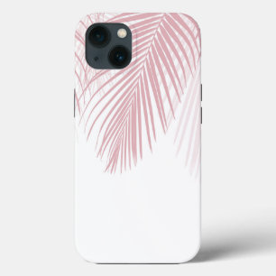 Blush Palm Leaves Finesse 2 #tropical #art iPhone 13 Case