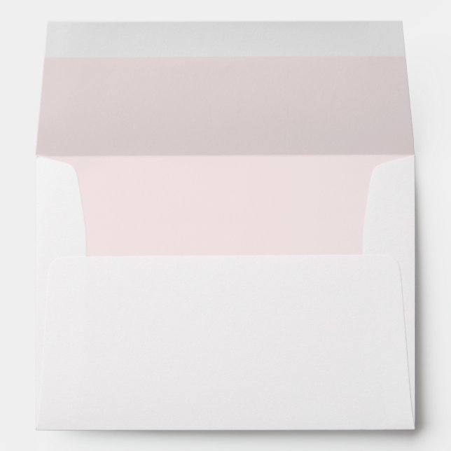 Blush Personalised Wedding envelopes (Back (Bottom))