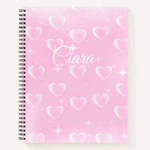 Blush Pink 200s Hearts Case-Mate iPhone  Notebook