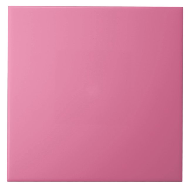 BLUSH PINK (a pale red solid colour) ~ Tile (Front)