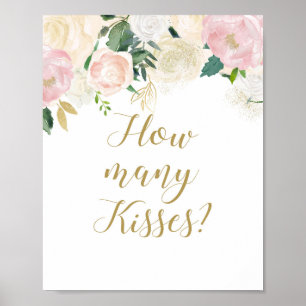 Blush Pink and Gold Bridal Shower Sign
