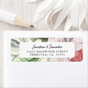 Blush Pink and Sage Fall Floral