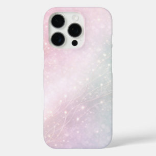Blush pink and soft mint green patterns AI art iPhone 16 Pro Case