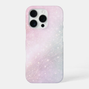 Blush pink and soft mint green patterns AI art iPhone 16 Pro Case