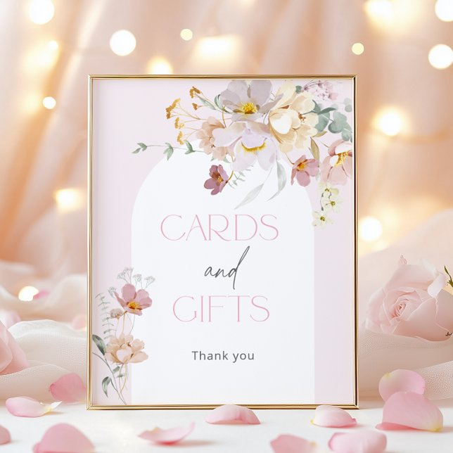 Blush Pink Baby in Bloom Cards and Gifts Poster (Creator Uploaded)