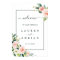 Blush Pink Bloom Wedding Welcome Sign