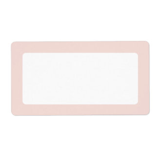 Blush pink border blank