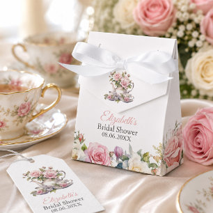 Blush Pink Bridal Shower Favour Gift Box