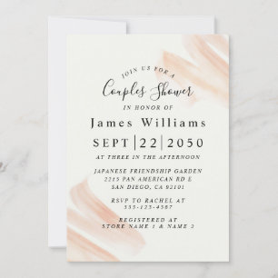 Blush Pink Bridal Shower  Invitation