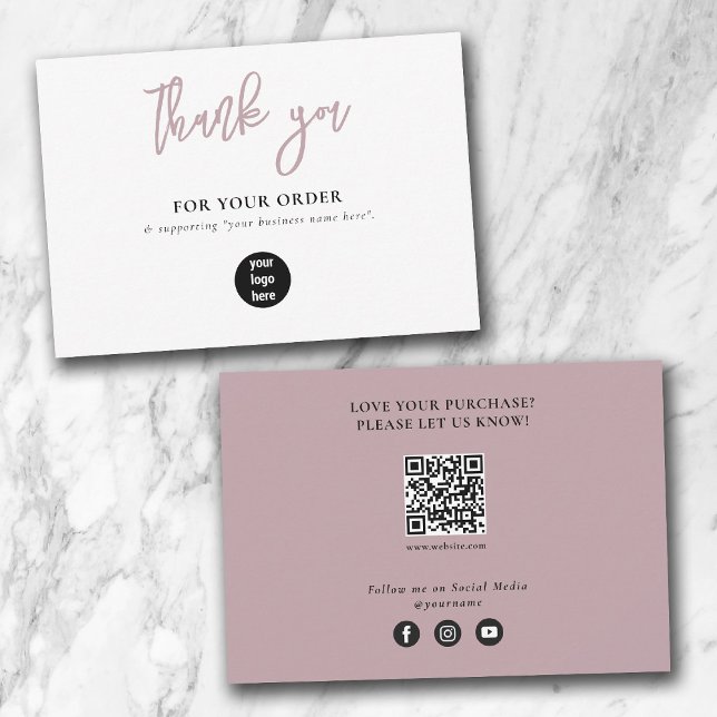 Blush Pink Business Thank You Logo Social Media (Blush Pink Business Thank You Logo Social Media)