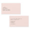 Blush Pink Calligraphy Elegant Girly