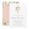 Blush Pink Cross and White Flowers | Girl Baptism