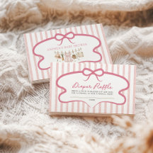 Blush Pink Diaper Raffle Locally Grown Baby Shower