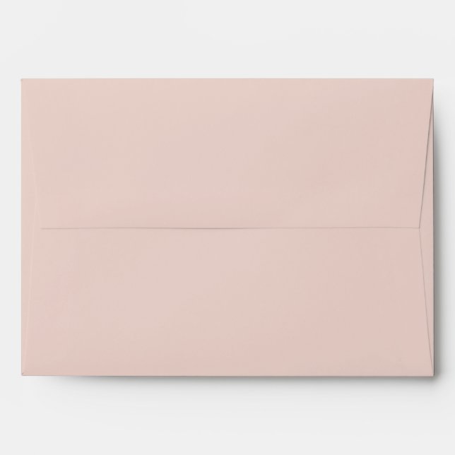 Blush Pink Envelope  (Back (Top Flap))