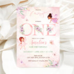Blush Pink Fairy First Birthday Girl 1st Birthday Invitation<br><div class="desc">Introducing our Fairy First Birthday Girl 1st Fairy Forest Magical Invitation, the perfect way to celebrate your little one's special day. This enchanting invitation features modern calligraphy and is adorned with soft pastel greenery for a pretty and whimsical touch. Transport your guests to a magical fairy tale with the adorable...</div>