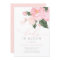Blush Pink Floral Baby in Bloom Shower Girl