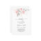 Blush Pink Floral Baby Shower Girl Invitation