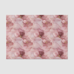 Blush Pink Floral Birthday Tissue Paper