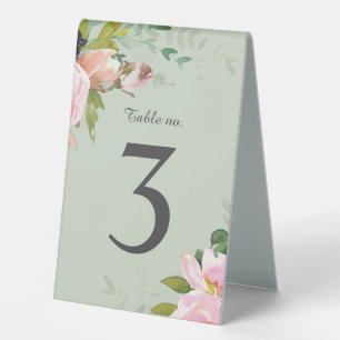 Blush Pink Floral Bouquets on Sage Green Wedding