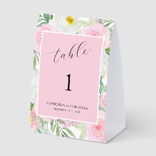 Blush Pink Floral Wedding