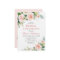 Blush Pink Flowers Watercolor Bridal Luncheon
