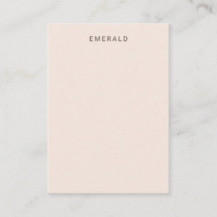 Blush Pink Gemstone Display Card