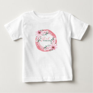 Blush Pink Girl Baby Shower T-Shirt