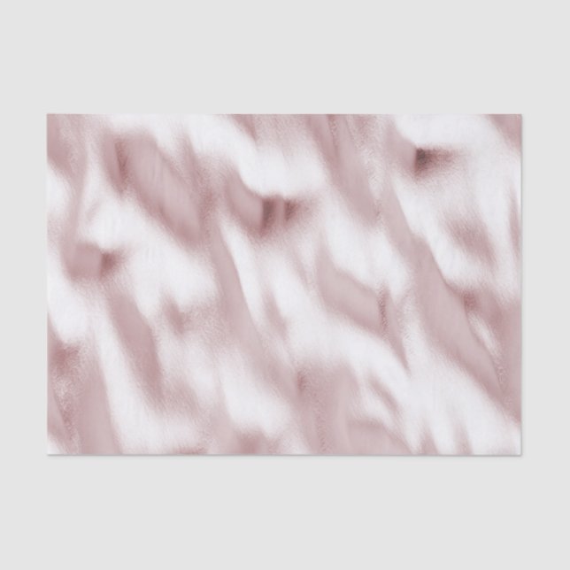 Blush Pink Glam Birthday Tissue Paper (Front)
