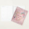 Blush pink glitter floral monogram 2022