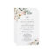 Blush Pink Gold and White Floral Wedding Programs
