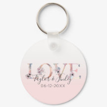 Blush Pink Gradient Love Girly Bridal Shower