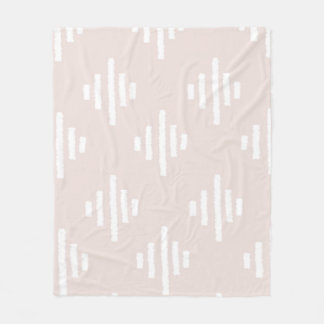 Blush pink Ikat Blanket