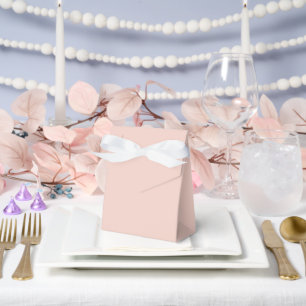 Blush Pink Large Tent Favour Boxes for Party Gifts