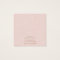 Blush pink linen look earring display card