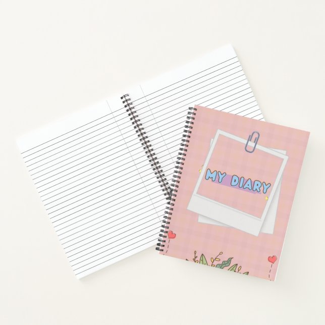 Blush pink & little moments  notebook (Inside)