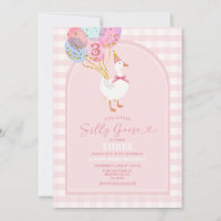 Blush Pink Little Silly Goose 3rd Birthday