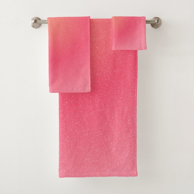 Blush Pink Luxury Towel Set (Insitu)