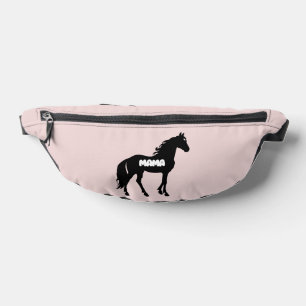 Blush Pink Mama Horse Mother's Day Gift Bum Bags