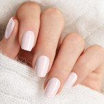Blush Pink Minx Nail Art<br><div class="desc">Enhance your bridal glow with these elegant Blush Pink nail wraps. The soft, romantic hue complements any skin tone and adds a touch of sophistication to your wedding look. Easy to apply and long-lasting, these nail wraps offer a salon-quality finish without the hassle, perfect for your special day or any...</div>