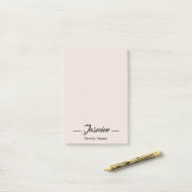 Blush pink Modern Minimalist