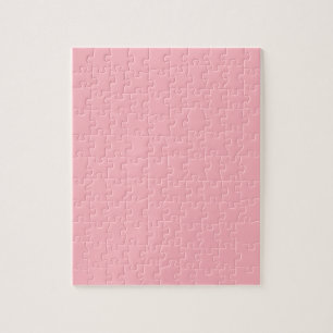 Blush Pink Monochrome Jigsaw Puzzle