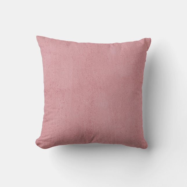 Blush Pink Pale Chic Textured Light Pastel Design Cushion (Front)