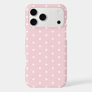 Blush Pink Polka Dot Pattern