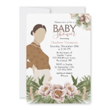 Blush Pink Pregnant Mum Baby Shower